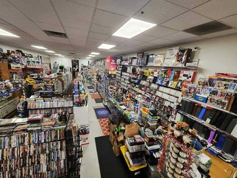 Game aisle at M&J
