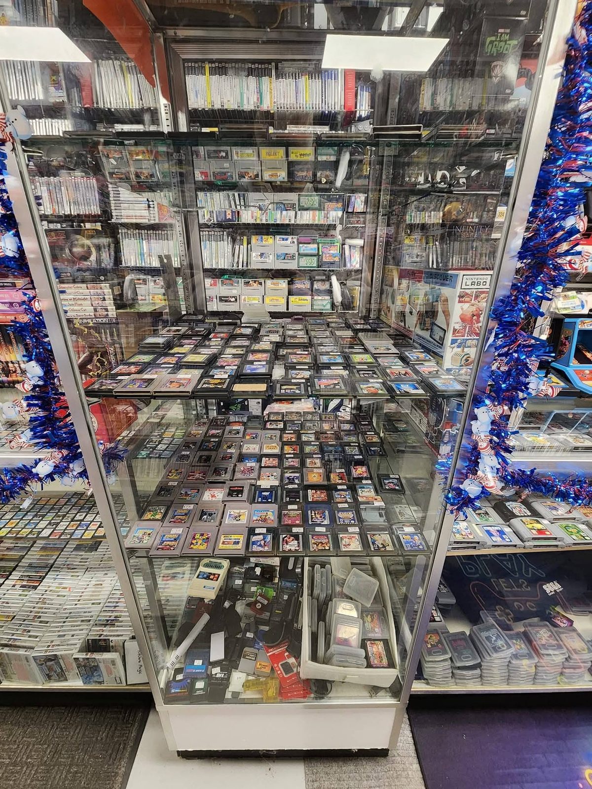 Inside M&J Video Games