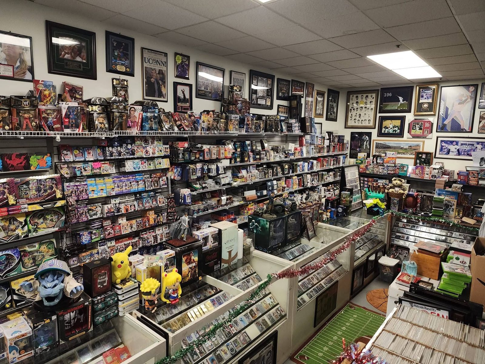 Games and collectibles at M&J